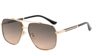 Zonnebril Moré Goud/Grijs